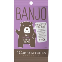 The Carob Kitchen Banjo Bear Coconut 8 Pack 120g