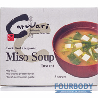 Carwari Organic Instant Miso Soup 3 sachets