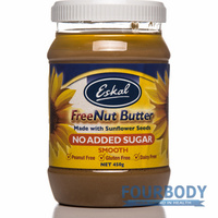 Eskal Freenut Butter NO Sugar Smooth 450g