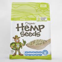 Hemp Foods Australia Organic Hulled Hemp Seeds 114g