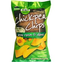 K & S Foods Chickpea Chips Sour Cream 175g