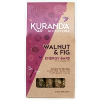 Kuranda Gluten Free Walnut & Fig Bars 175g