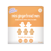 Little Bellies Mini Gingerbread Men 100g