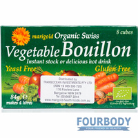 Marigold Health Foods Bouillon Cube Yeast Free Green (8 cubes) 84g