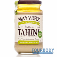 Mayver's Tahini Hulled Organic 385g