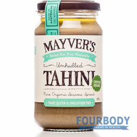 Mayver's Tahini Unhulled Organic 385g