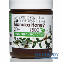 Natures Goodness Manuka Honey 20+ 250g