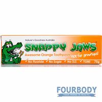 Natures Goodness Snappy Jaws Toothpaste Orange 75g