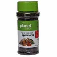 Planet Organic Black Peppercorns Whole 50g