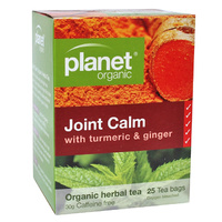 Planet Organic Joint Calm Tumeric & Ginger 25s Tea Bags