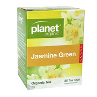 Planet Organic Jasmine Green 25s Tea Bags