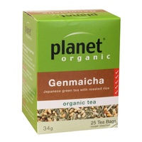 Planet Organic Japanese Genmaicha 25s Tea Bags
