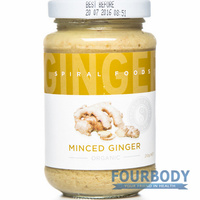 Spiral Foods Minced Ginger 220g