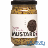 Spiral Foods Organic Wholegrain Mustard 200g
