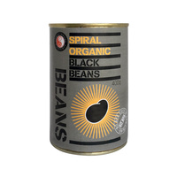 Spiral Foods Organic Black Beans 400g
