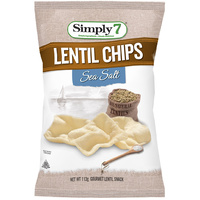 Simply 7 Lentil Sea Salt Chips 113g 
