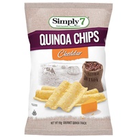 Simply 7 Quinoa Cheddar Chips 99g 