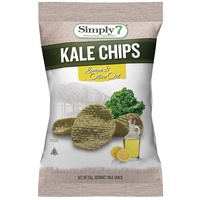 Simply 7 Kale Lemon & Olive Oil Chips 99g