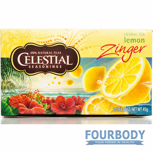 Celestial Tea Lemon Zinger 45g 20 tea bags