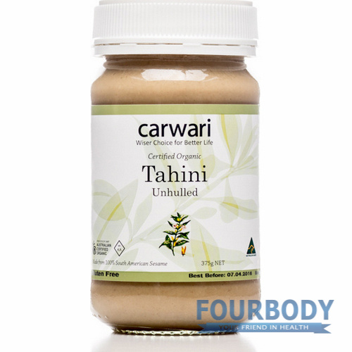Carwari Organic Unhulled Tahini 375g