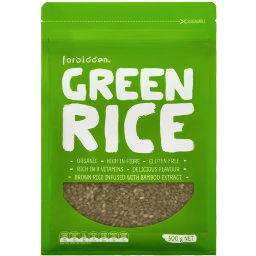 Forbidden Foods Organic Green Rice 500g