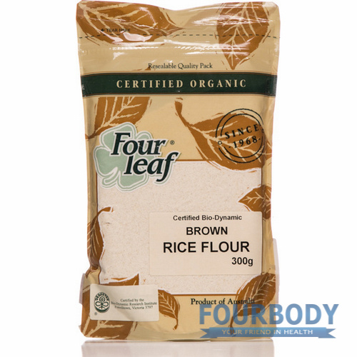 Four Leaf Brown Rice Flour 300g