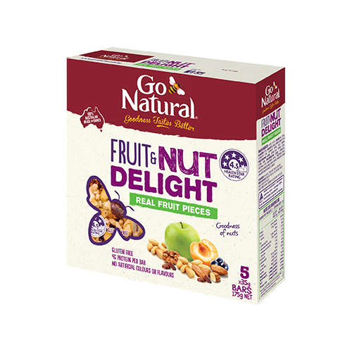 Go Natural Fruit & Nut DeLight 5pk 175g
