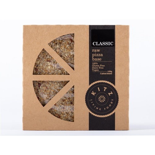 Kitz Living Foods Raw Pizza Base Classic 120g