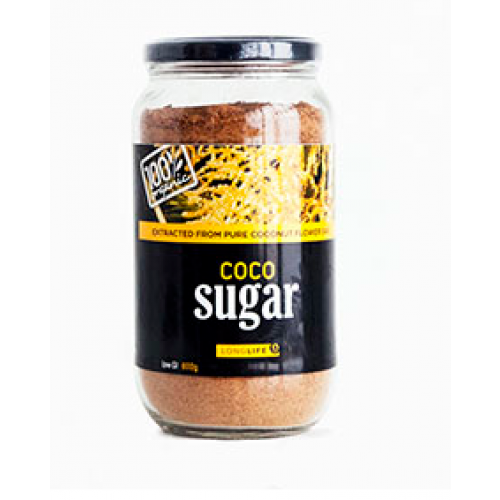 LongLife Health Coconut Sugar Glass Jar 600g