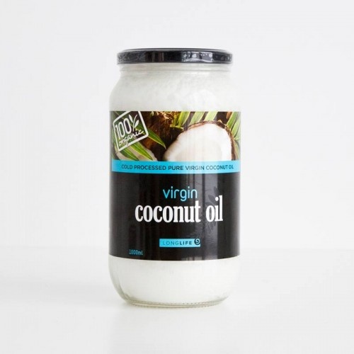 LongLife Health Virgin Organic Coconut Oil 1L