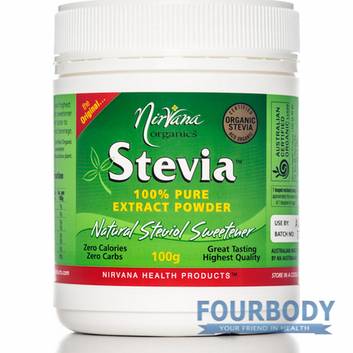 Nirvana Organics Stevia Pure Extract 100g