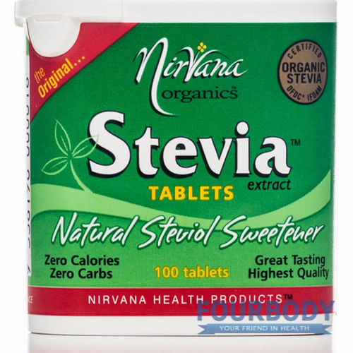 Nirvana Organics Stevia Dispenser 100 tabs