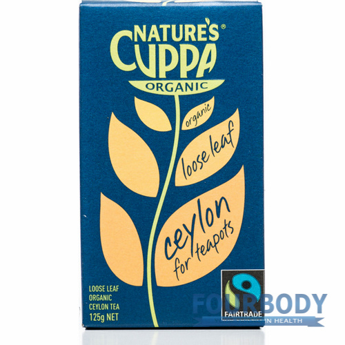 Nature's Cuppa Ceylon Loose Leaf Tea 125g