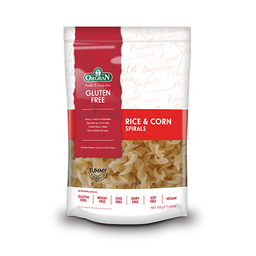 Orgran Gluten Free Rice & Corn Spirals 250g