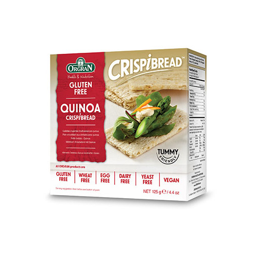 Orgran Gluten Free Quinoa Crispibread 125g