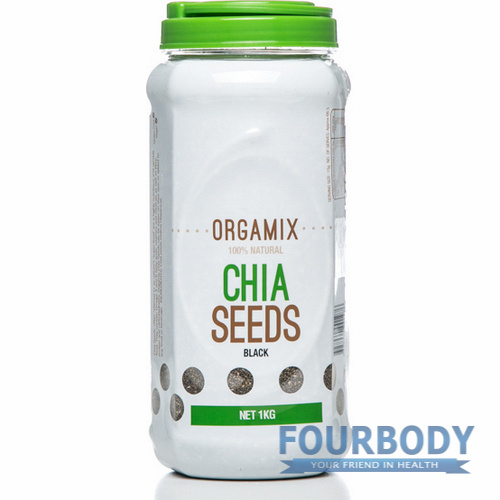 Orgamix Natural Black Chia Seeds 1kg