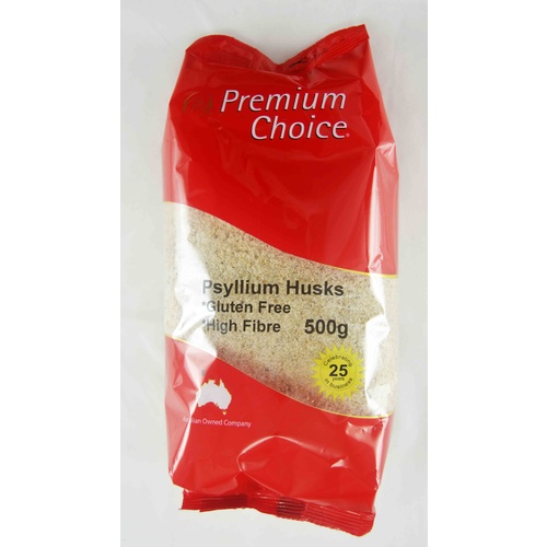 Premium Choice Psyllium Husks 500g