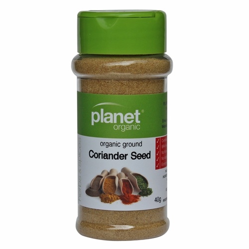 Planet Organic Coriander Seed Ground 40g