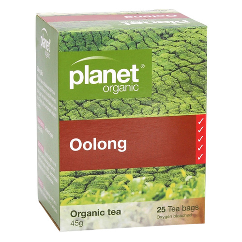 Planet Organic Oolong 25s Tea Bags