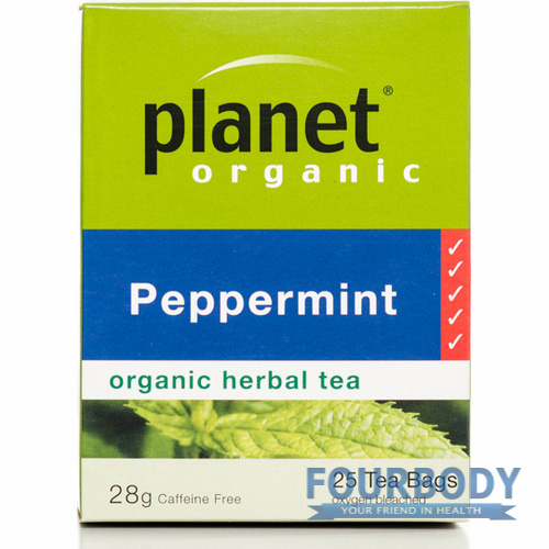 Planet Organic Peppermint 28g 25 tea bags
