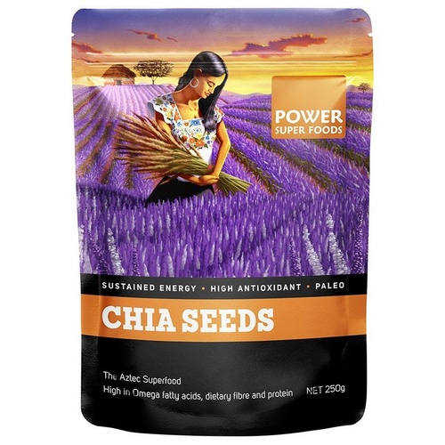 Power Super Foods Chia Seeds Raw 250g
