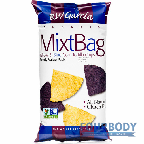 RW Garcia Mixed Bag Tortilla Chips 397g
