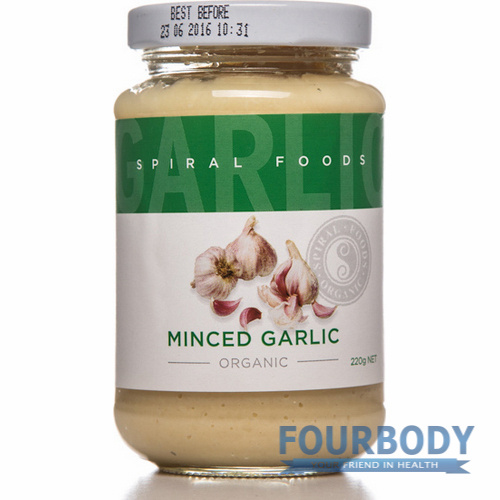 Spiral Foods Minced Garlic 220g