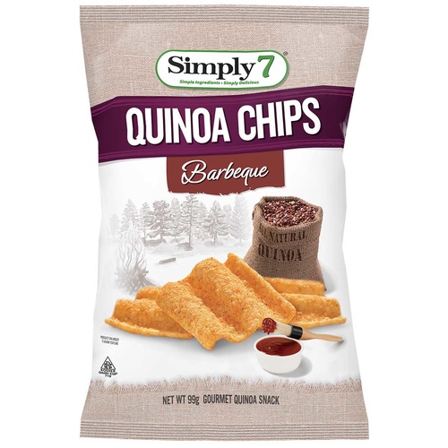 Simply 7 Quinoa BBQ Chips 99g 
