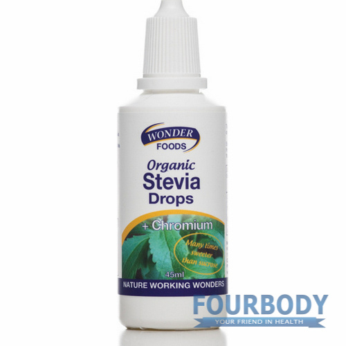 Wonder Foods Stevia Drops 45ml