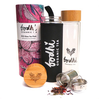 Bodhi Organic Tea Eco Glass Tea Flask 400ml