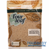 Four Leaf Brown Rice Medium 1kg