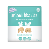 Little Bellies Animal Biscuits 100g