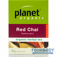 Planet Organic Red Chai 40g 25 tea bags