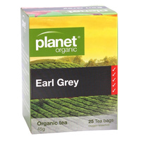 Planet Organic Earl Grey 25s Tea Bags